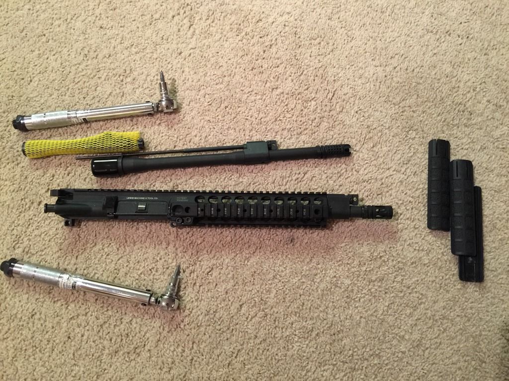 WTS LMT MRP Piston upper with 12" and 14.5" Barrels